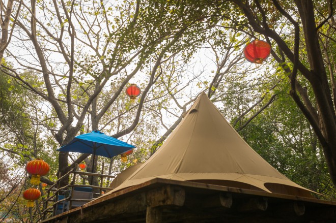江苏常州天目湖树屋林地帐篷酒店喜马拉雅野奢帐篷酒店&mdash;江苏常州天目湖树屋帐篷酒店22