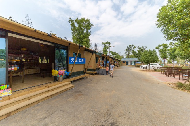 喜马拉雅餐厅、商铺、办公室等帐篷酒店喜马拉雅野奢帐篷酒店&mdash;淮安白马湖度假区商铺帐篷酒店14