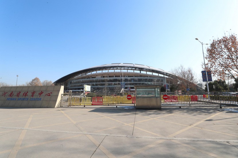 3.31郑州房车展场地河南省体育中心概况 WLH_1695