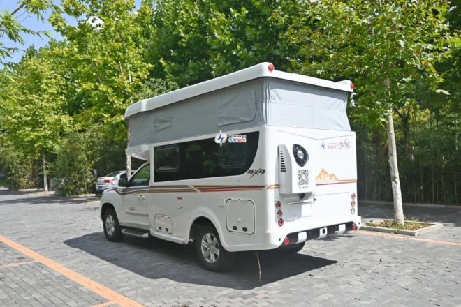 9月2日郑州房车展，齐星大通单排四驱升顶房车，漫游山海，风月无边！3f2cbc74121dbbe8b9aec7c6eeea95a2