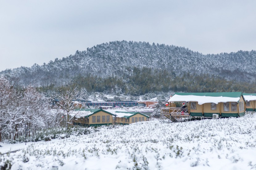 茅山宝盛园野奢帐篷酒店雪景喜马拉雅野奢帐篷酒店&mdash;雪景13