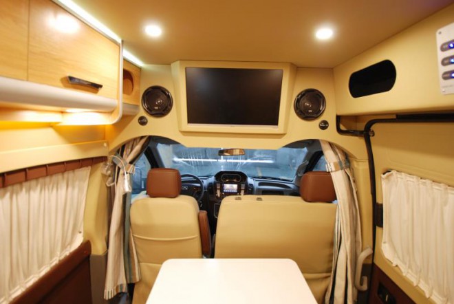 新星房车通途系列B600L-加长轴 41.8万元 7-​电视、音响娱乐系统