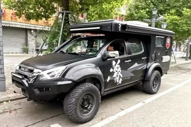 家用日常生活的第一台房车：D-MAX激情者四驱越野房车图片