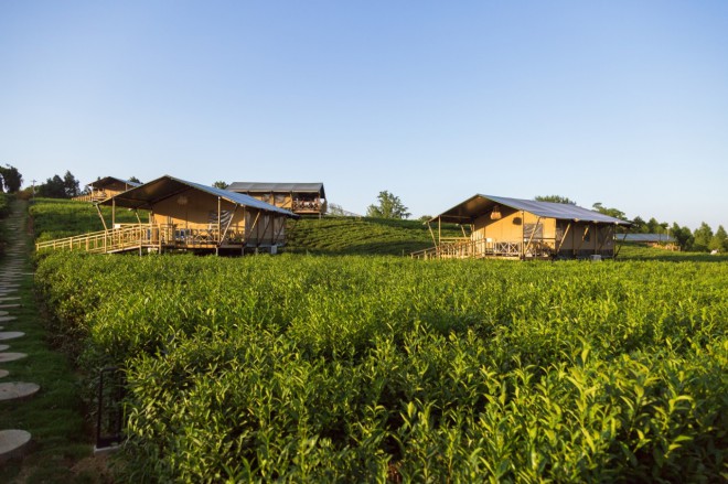 江苏常州茅山宝盛园坡地帐篷酒店16