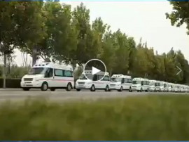 宇通捐赠负压救护车正式下线，整装待发！ 向奋战在一线的医护人员致敬！