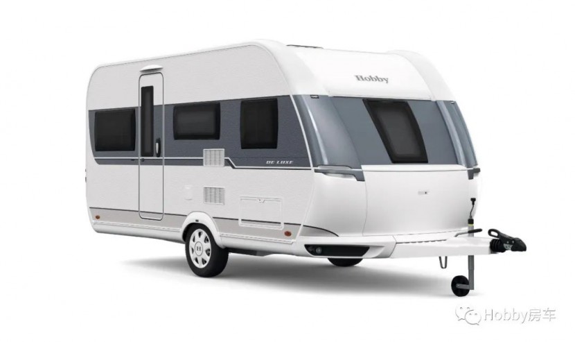 Hobby房车|豪华版455UF，一款自带“氛围感”的拖挂房车！图片