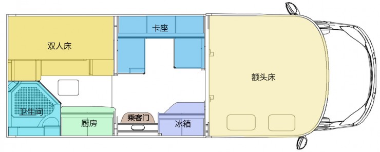 铁程依维柯经典版C型手动挡房车image017