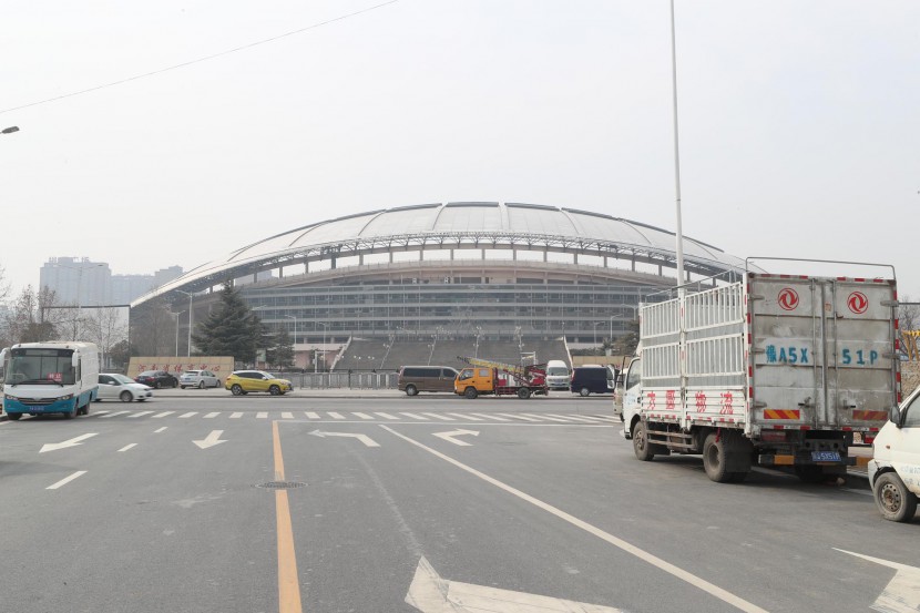 3.31郑州房车展场地河南省体育中心 WLH_2766