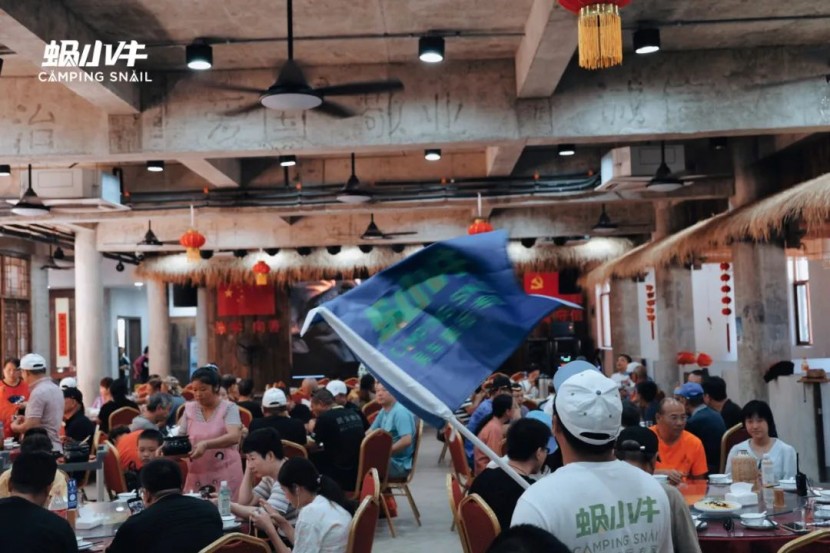 千岛湖新添露营打卡地蜗小牛房车营地开营图片