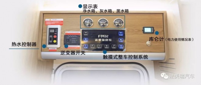 集洗衣机+大冰箱+暖气+空调于一车——法美瑞大通豪华版房车44.8万元