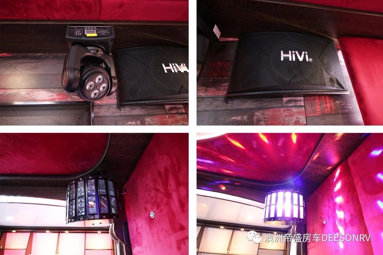 帝盛营地房车 2019款帝盛房车 经典系列-10米KTV户外大屏款营地房车客厅