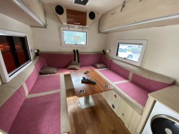 2019款博微全铝板C型房车 全铝板车身U型卡座C型