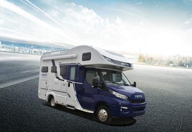 新星房车罗马假日系列C600K2-双扩展 87.8万元 C600K2-蓝1