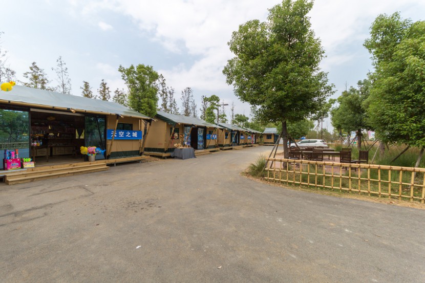 喜马拉雅餐厅、商铺、办公室等帐篷酒店喜马拉雅野奢帐篷酒店&mdash;淮安白马湖度假区商铺帐篷酒店7