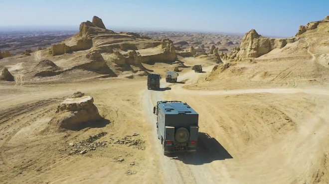 德野诺马迪森越野房车：穿越俄博梁，探索无人区 暴风截图20201216250971468