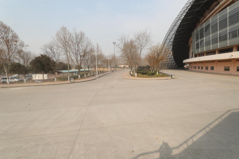 3.31郑州房车展场地河南省体育中心 WLH_3454