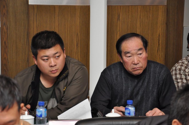 《中国房车行业标准起草和房车安全技术专题会议》在山东烟台召开 长城汽车股份有限公司专用车事业部工程师 郭鹏博（左）、技术总监 张立柱（右）